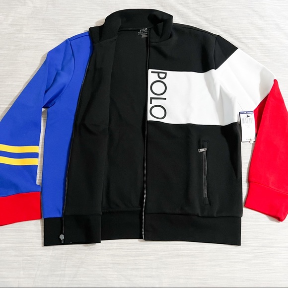 Polo Ralph Lauren POLO Colorblock Mesh Track Jacket - Picture 5 of 14